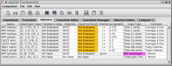 Loading Comparator objective functions